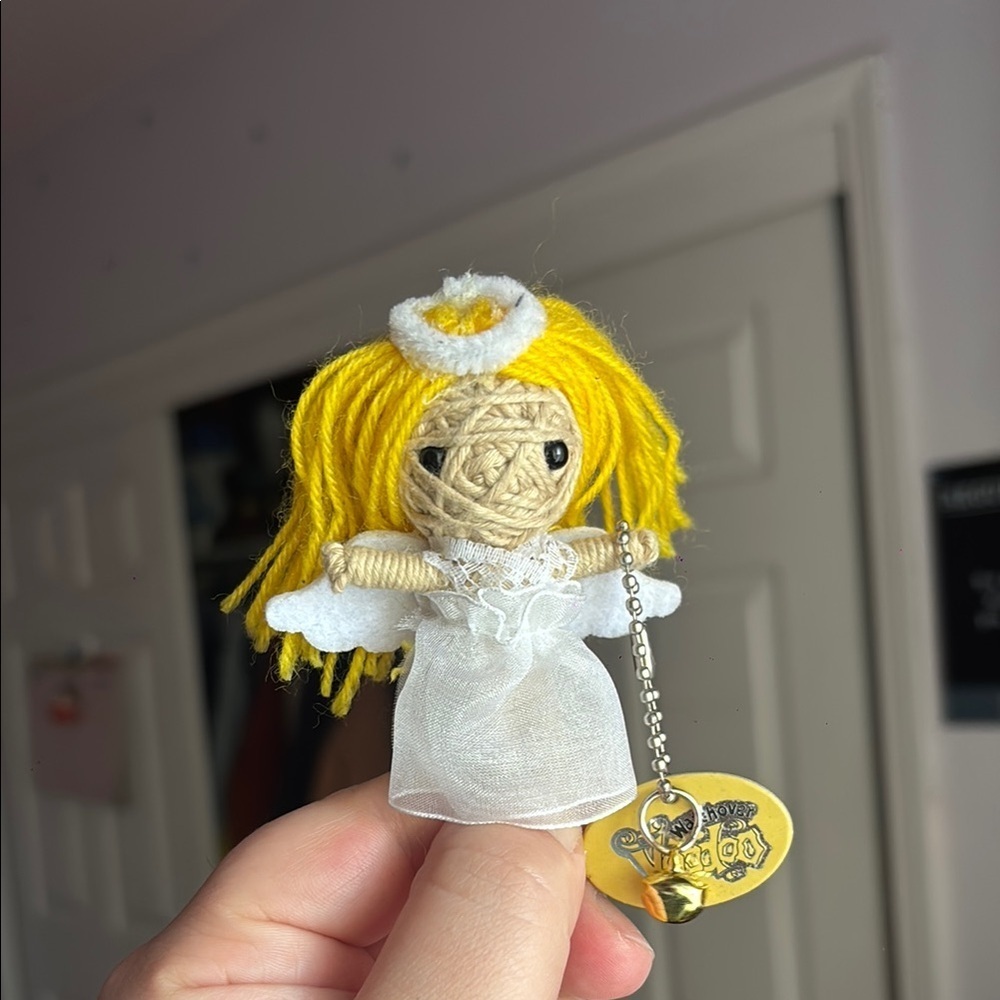 “My Angel” Watchover Voodoo Doll with White Dress